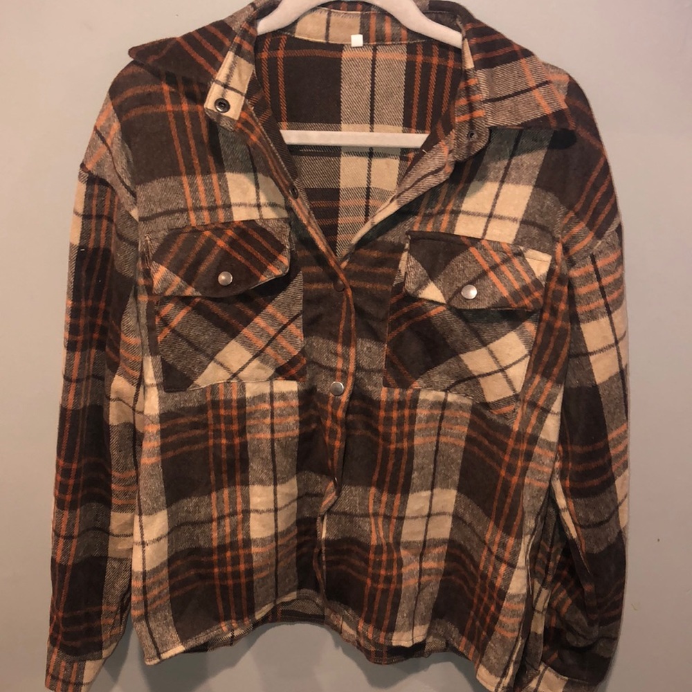 super cute flannel jacket❤️